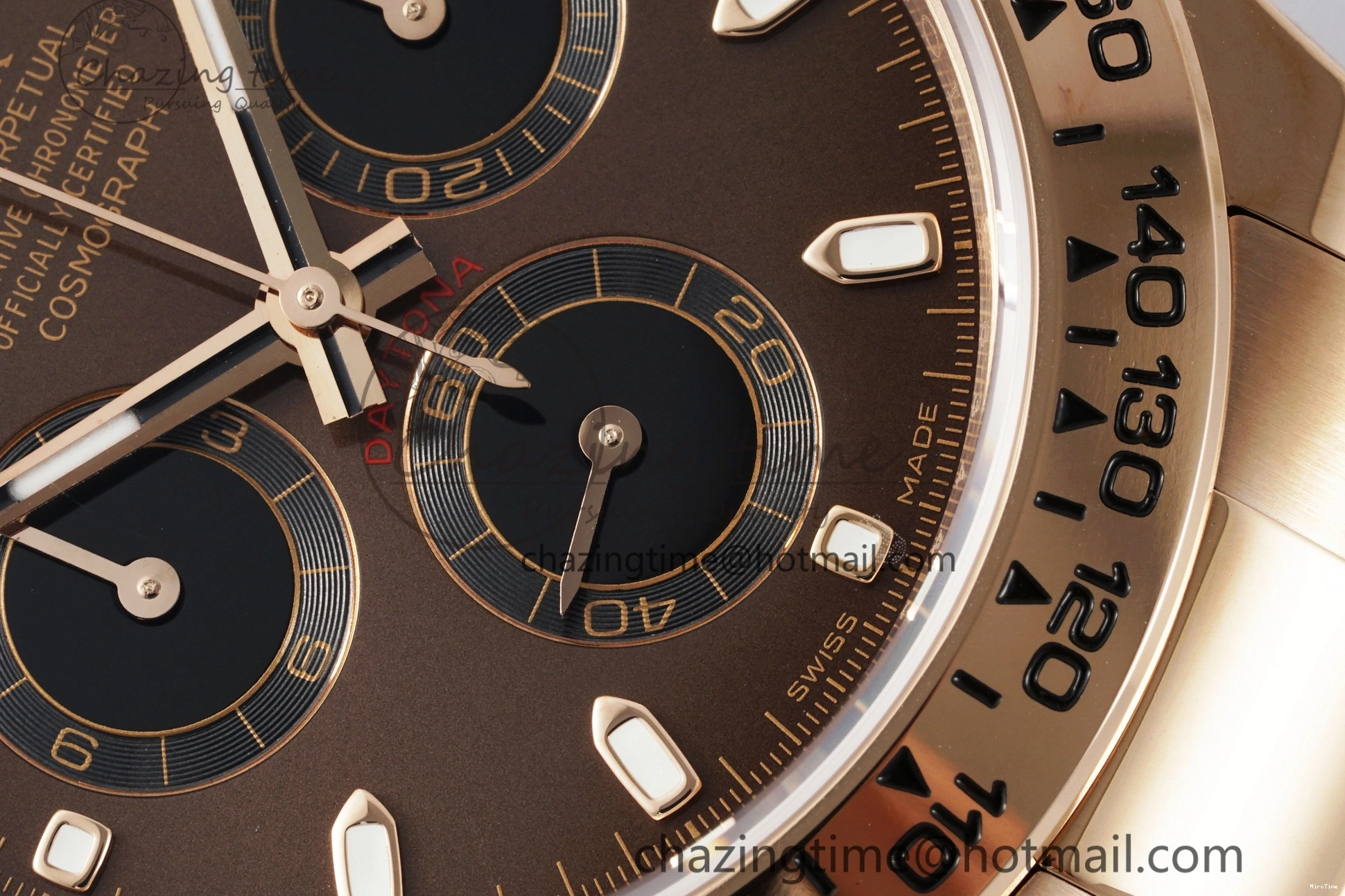 MiroTime 0515 Daytona 116505 BTF 1:1 Best Edition Brown Dial on RG Bracelet SA Original 2117